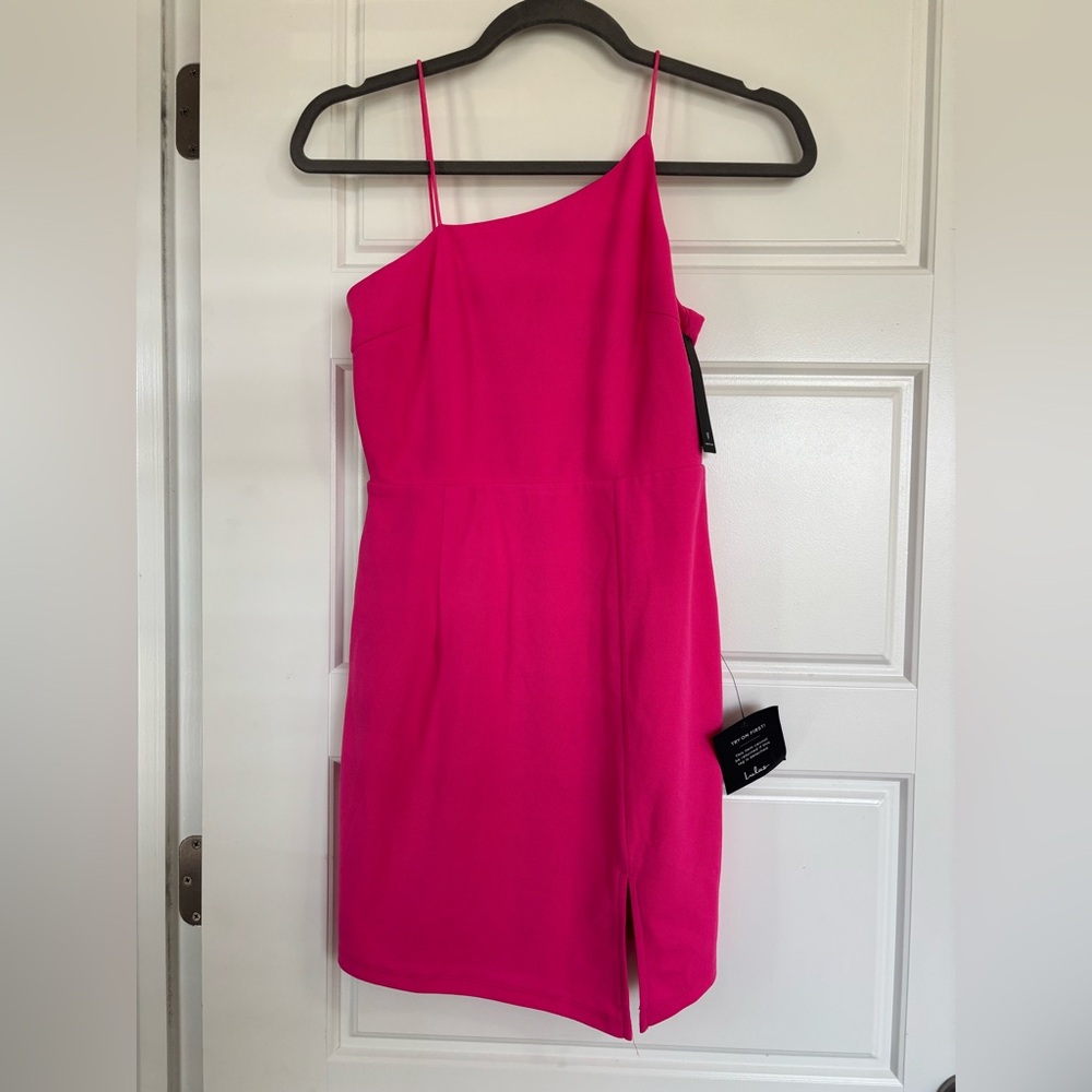 NWT Lulus Hot Pink Mini Dress - Size Small